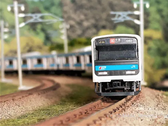 京浜東北線 209系後期形（9次車）が入線しました。TOMIX 98432