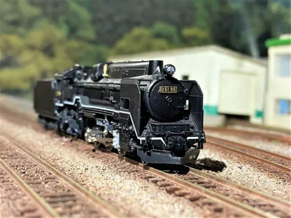 D51形96号機 長野機関区が入線しました！ KATO 2018-1 KKB00243