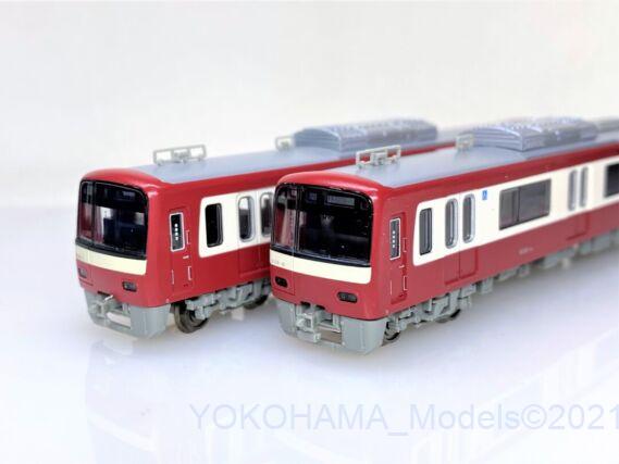 京急600形・赤・シングルアームパンタ 608編成が入線しました