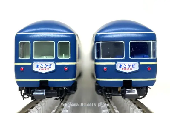 20系 寝台特急「あさかぜ」初期編成 が入線です。 KATO 10-1725 10