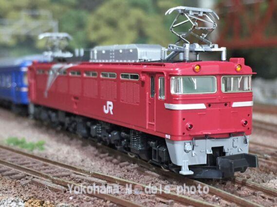 EF81-133号機+24系「エルム」セットが入線しました。TOMIX 98642