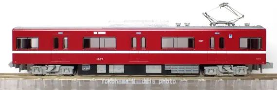 京急1500形1525編成（アルミ車）が入線しました。MICROACE A6392