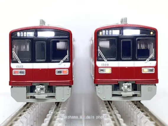 京急1500形1525編成（アルミ車）が入線しました。MICROACE A6392