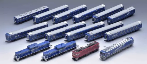 TOMIX JR 24系「さよなら北斗星」16両セット 品番：98953 トミックス