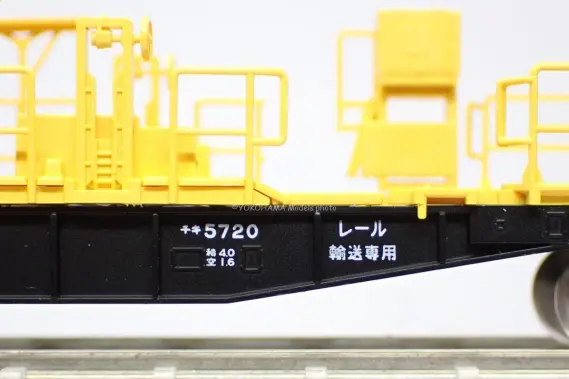 チキ5500形貨車（JR西日本仕様）が入線しました。 TOMIX 98832