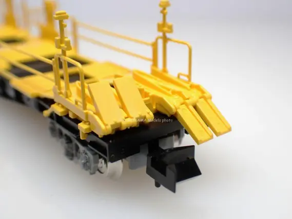 チキ5500形貨車（JR西日本仕様）が入線しました。 TOMIX 98832