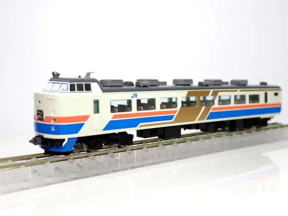 485系 特急「かがやき」「きらめき」（1988年頃）が入線しました