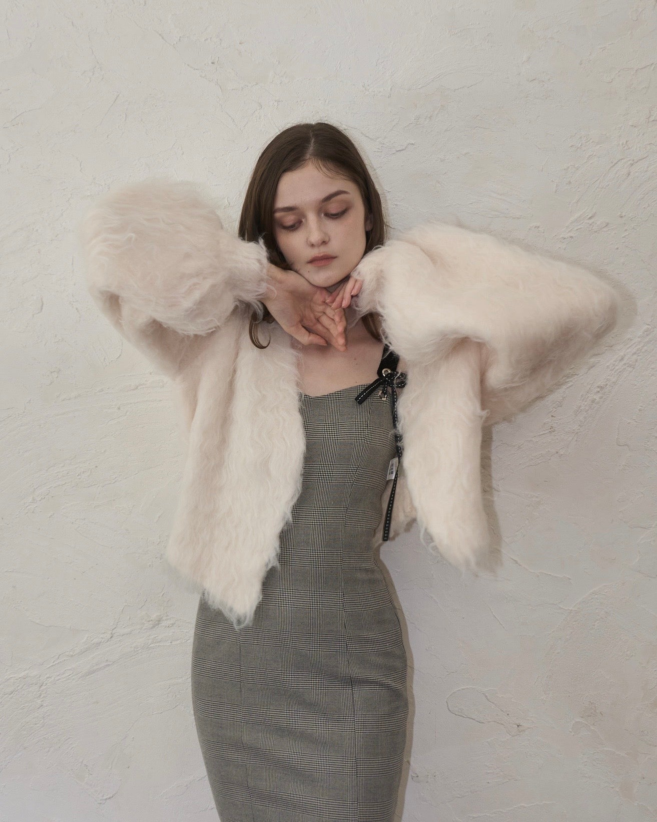 Shaggy drop cardigan – YILON