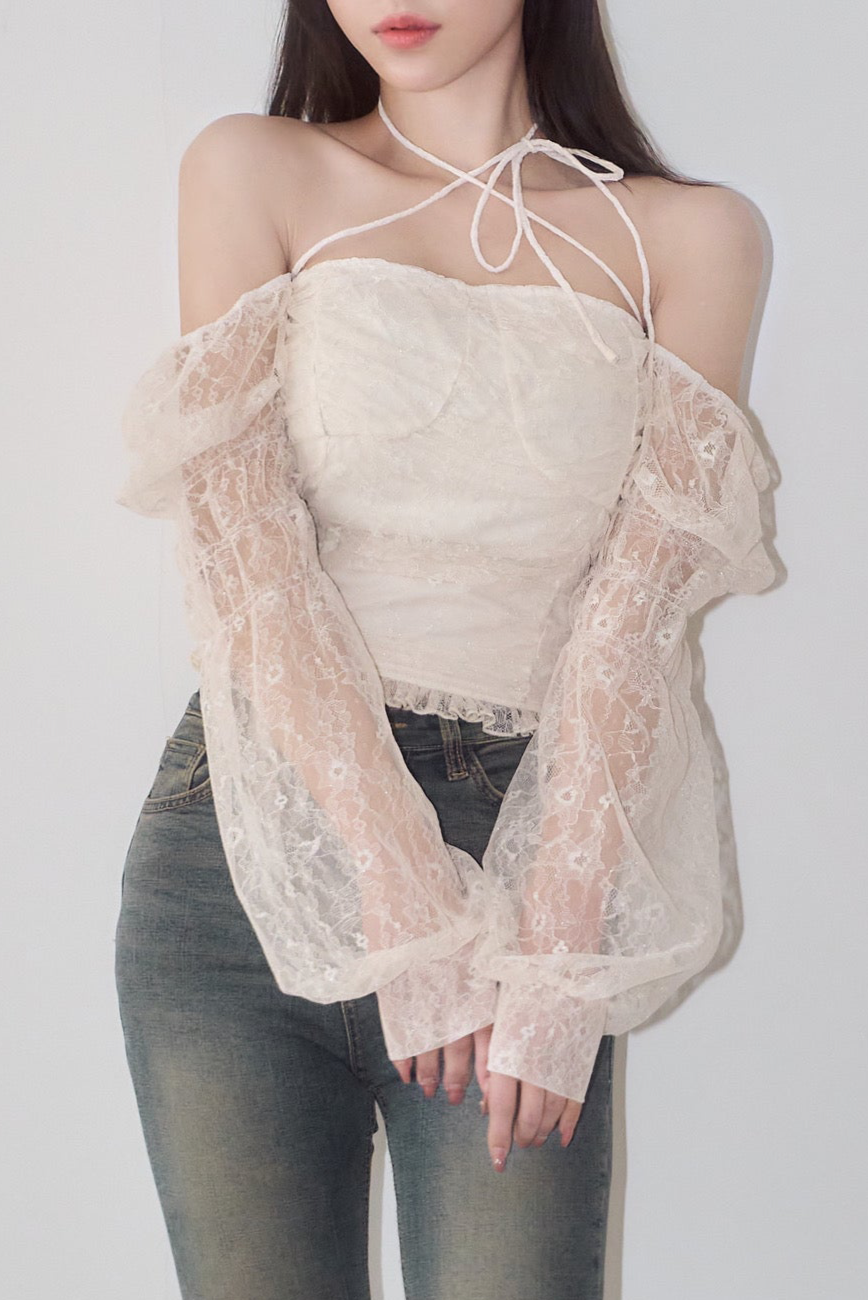 Fleur lace blouse – YILON
