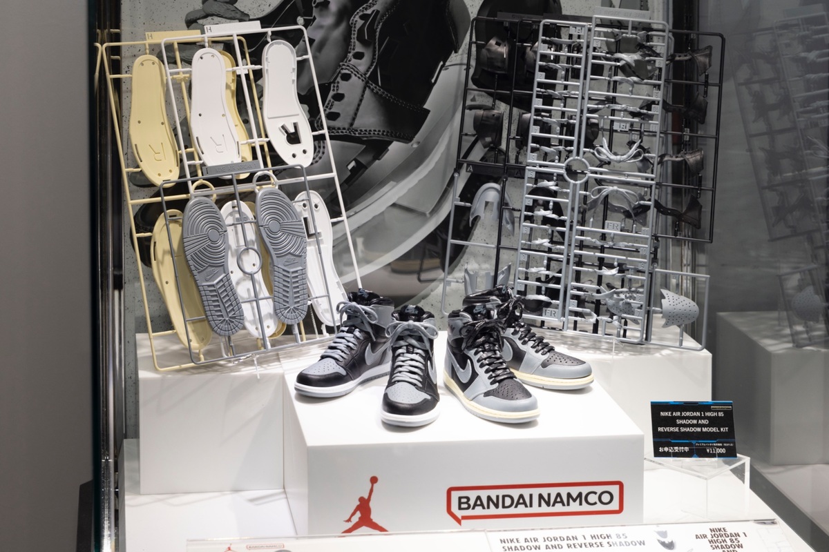 ナイキ エアジョーダン1」がプラモに！ 大人気スニーカーの1985年