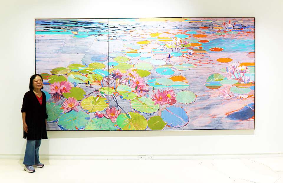 澤野水纓・個展「東京・パリ・ニューヨーク」実物でこそ伝わる力強さと