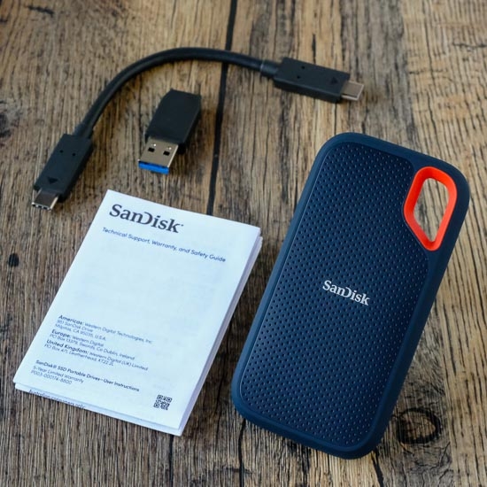 買って正解、SanDisk Extreme ポータブルSSD。: よもやまカメラ