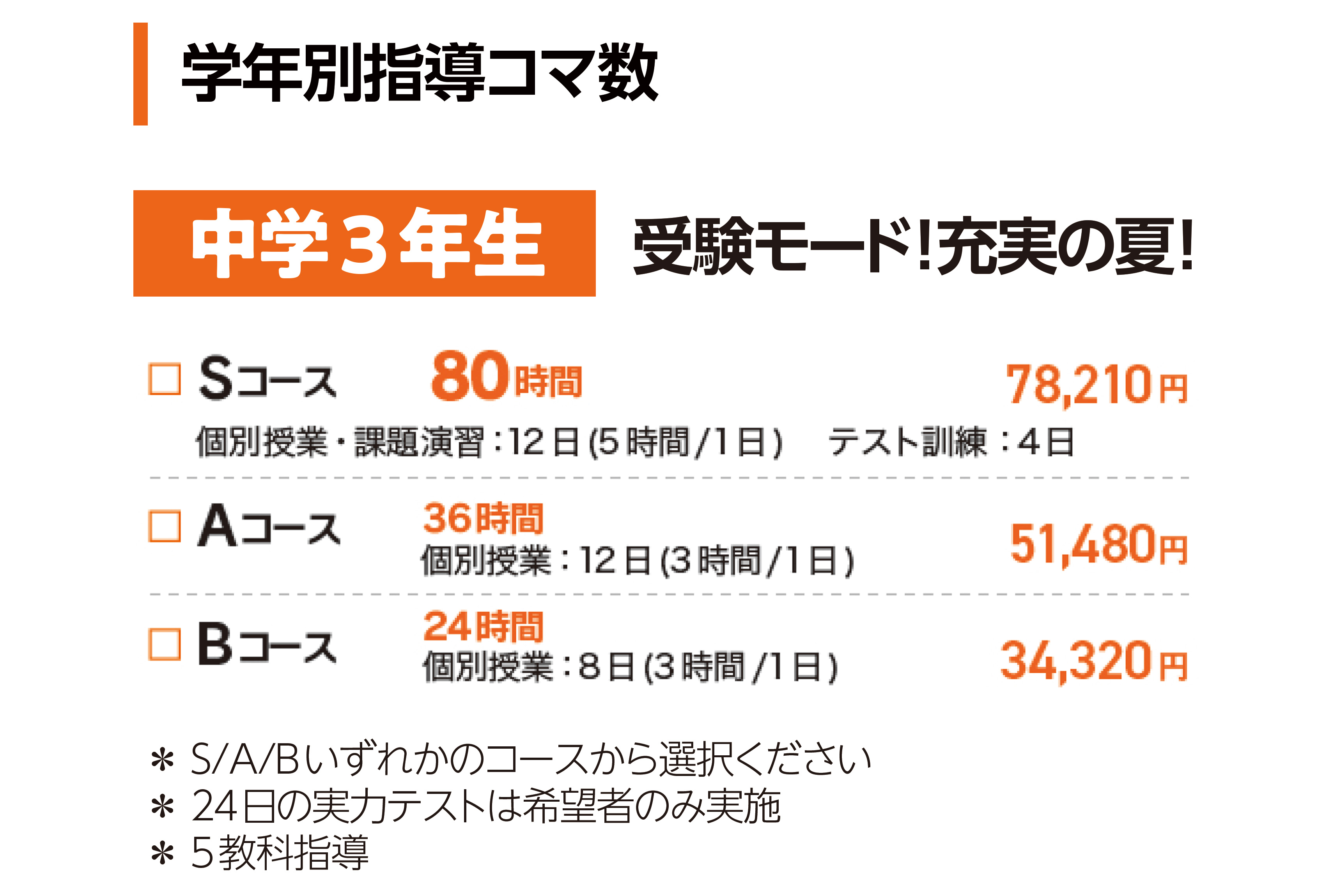 夏期講習 - YONE式(ヨネシキ)