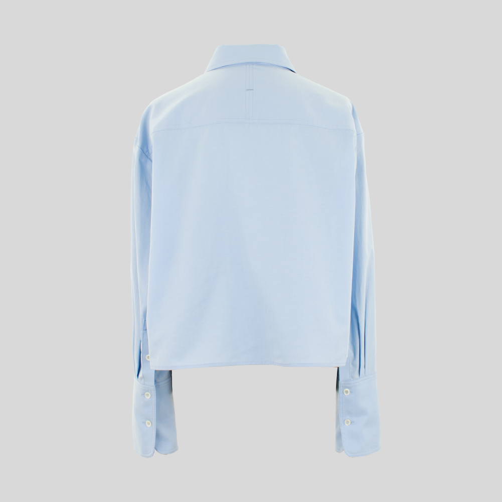 yonfa 新品未使用タグ付き ボクシークロップドシャツ YONFA / 【PRE