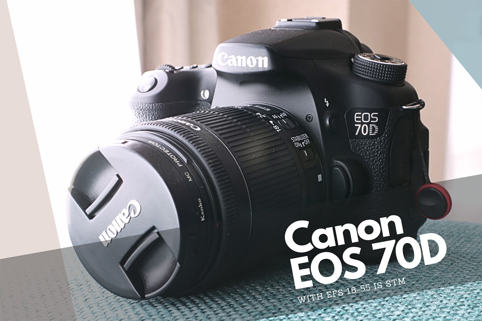 初心者向け撮影機材説明】私の撮影用カメラ「Canon EOS 70D」とカメラ