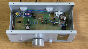 Arduinoと小型ディスプレイ(OLED)を使ってラックスマンFMチューナー