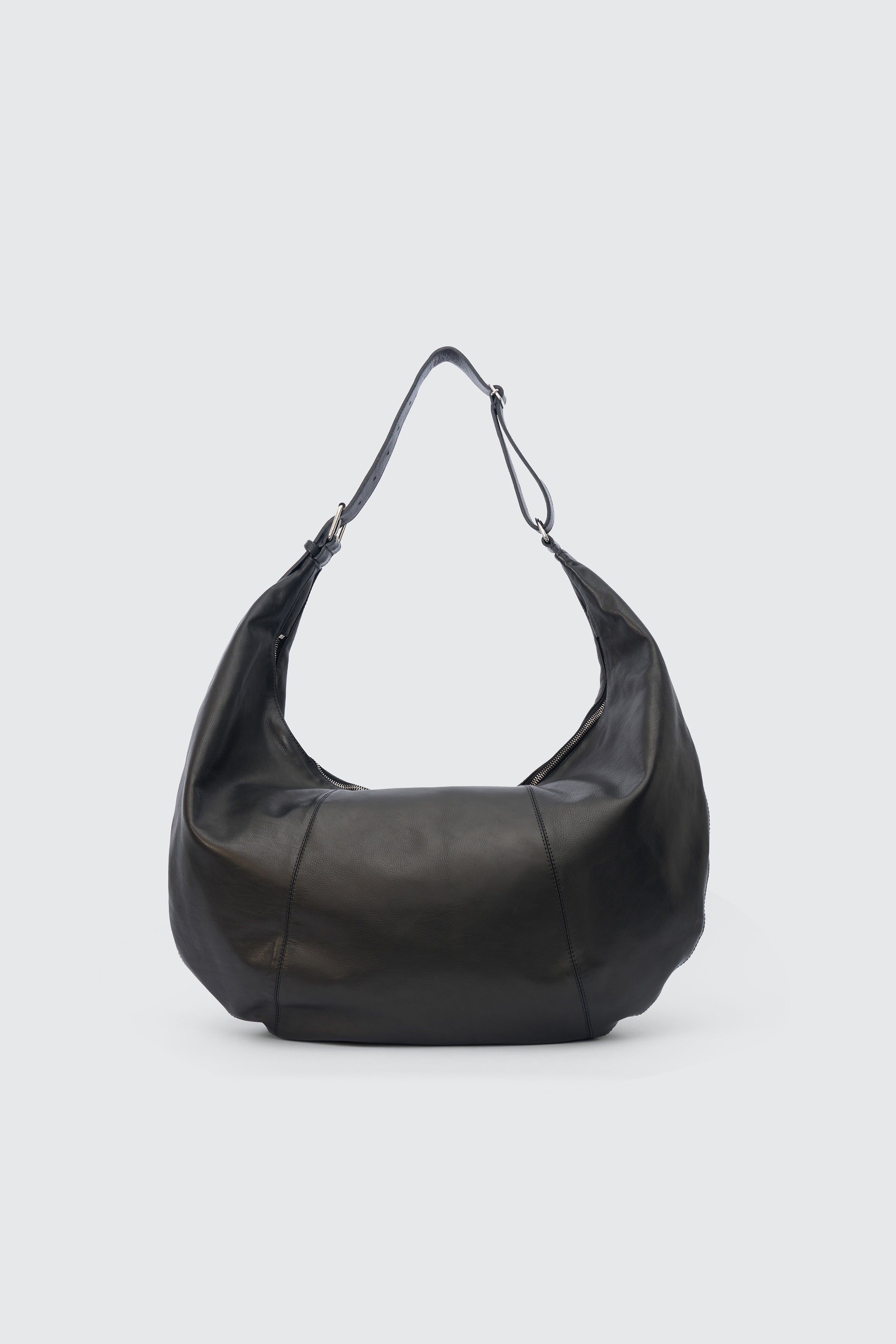 Carf Leather Circle Bag | YOKE Official Website