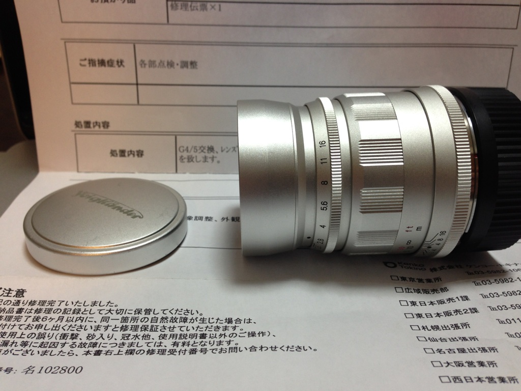 Voigtlander Color-Heliar 75mm F2.5 L 試写 - 晴れ時々ジャズ、雨のち