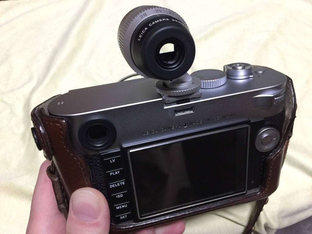 Leica Viewfinder M 21/24/28mm Zoom Finder 12013 12014 - 晴れ時々
