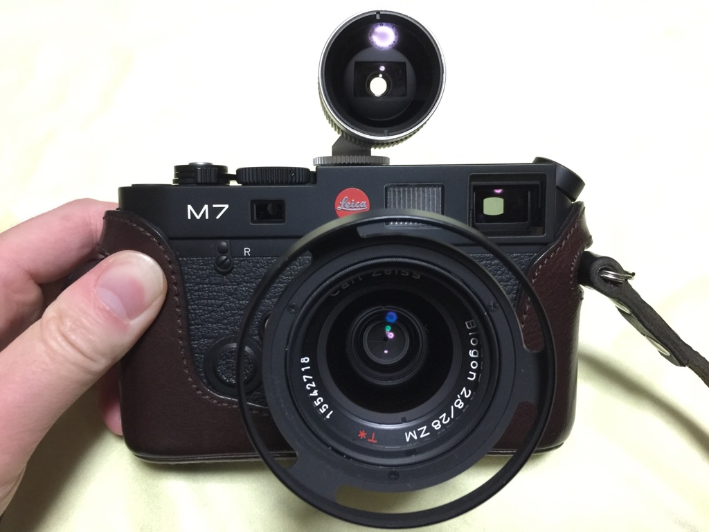 Leica Viewfinder M 21/24/28mm Zoom Finder 12013 12014 - 晴れ時々
