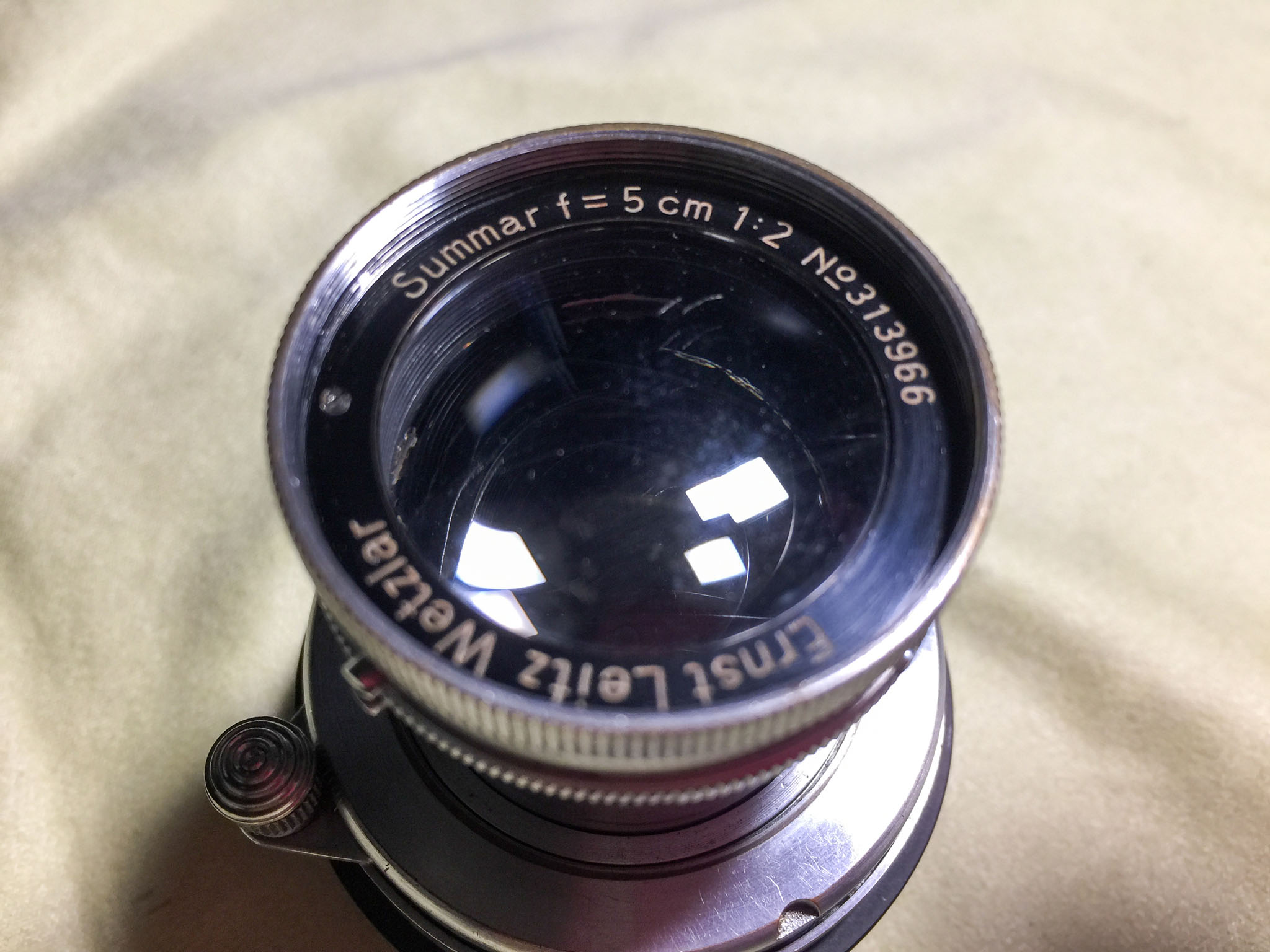 E.Leitz Summar 50mm F2.0 Lマウント - 晴れ時々ジャズ、雨のちカメラ