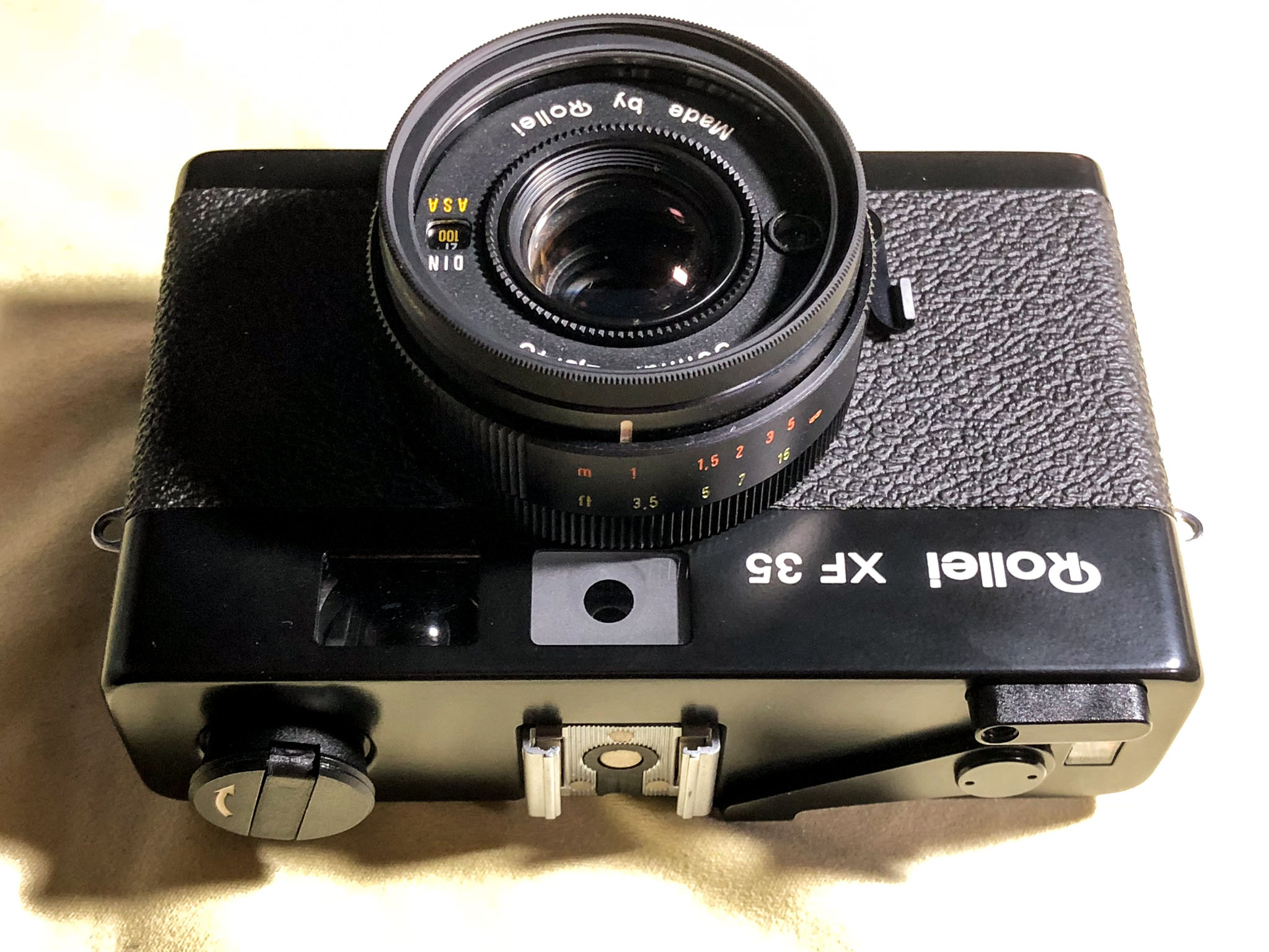 Rollei XF35 - 晴れ時々ジャズ、雨のちカメラ