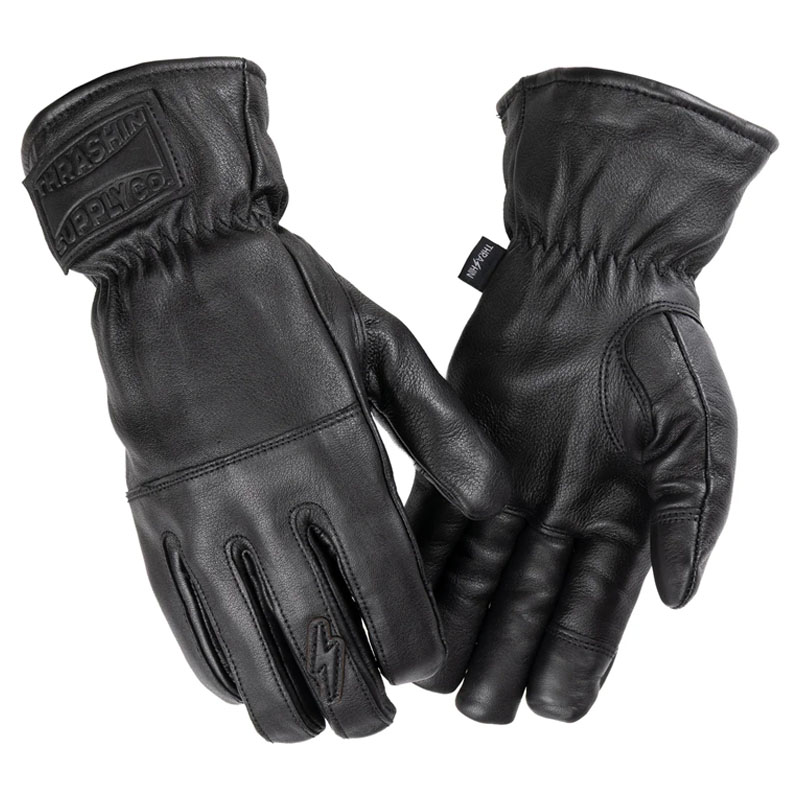 スラッシンサプライ エース ローパー レザーグローブ ブラック
