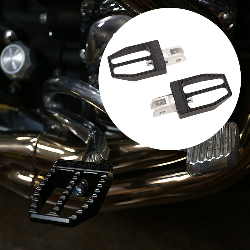 スラッシンサプライ□ミリタント フットペグ ブラック【18年以降