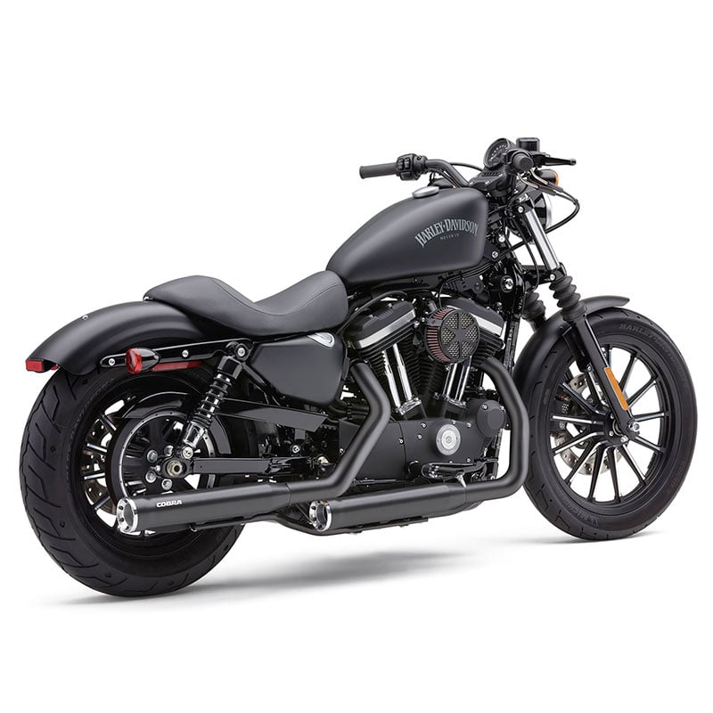 RPT 3インチ スリップオンマフラー ブラック COBRA Race-Pro tips 3