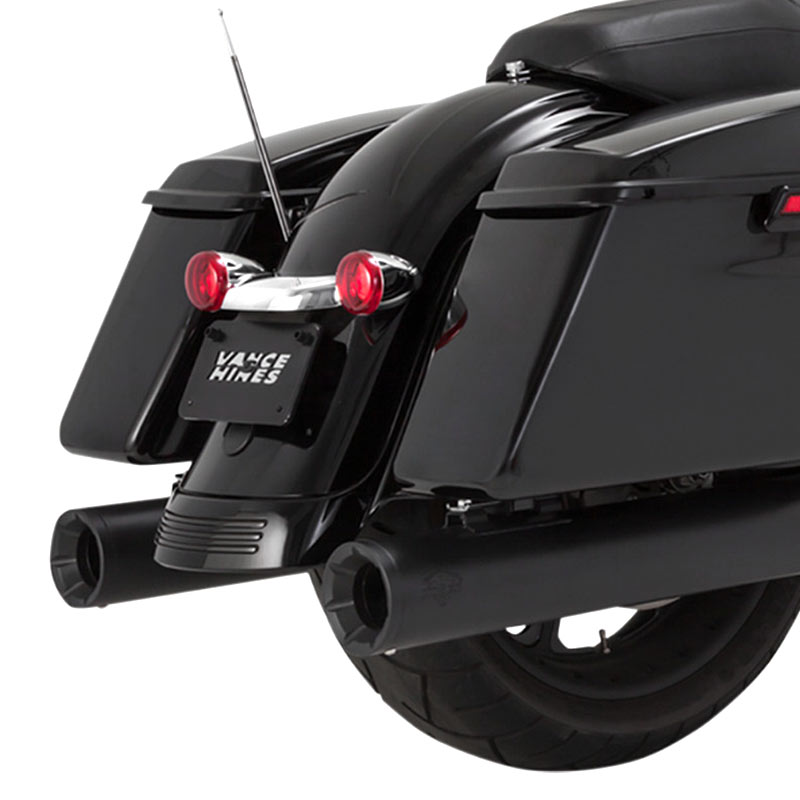 エリミネーター400 スリップオンマフラー ブラック Vance&Hines