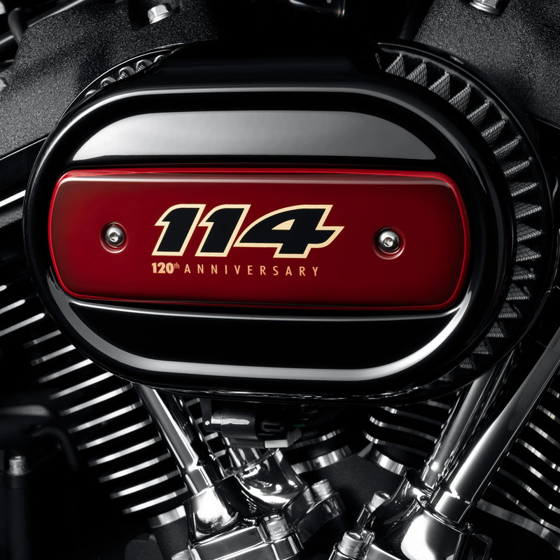 ハーレー純正□120周年記念 エアクリーナートリム ベンチレータ グロ