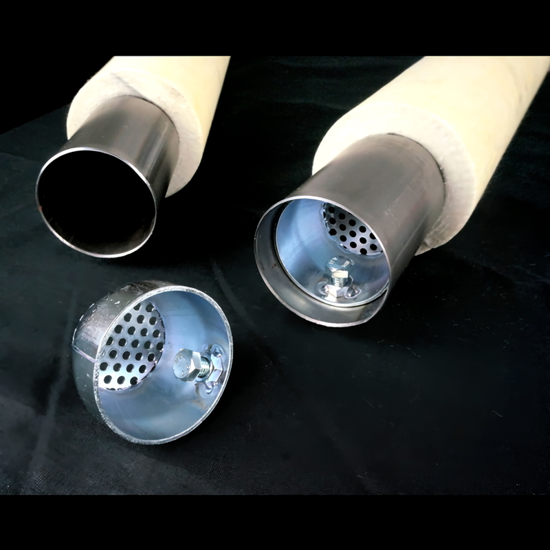 コブラ製 3インチスリップオンマフラー用 クワイエットバッフル2本＋