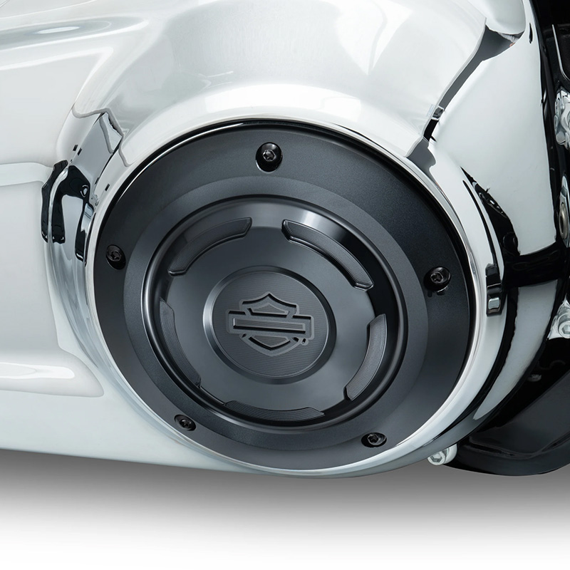 ハーレー純正□ スイッチバック ダービーカバー ブラック 【16年以降