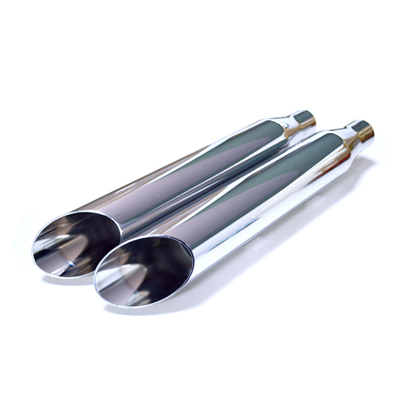 クロームワークス□3インチ HP-PLUS スリップオンマフラー スラッシュ