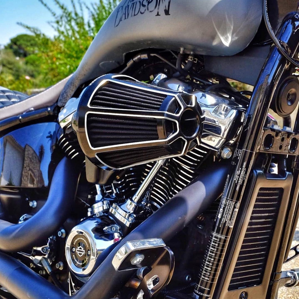 アレンネス□ベベル モンスターサッカー エアクリーナー ブラック 【08