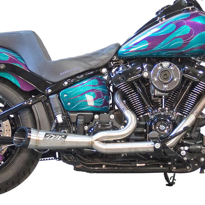 TBR□ ショーティー ターンアウト 2in1 フルエキゾーストマフラー