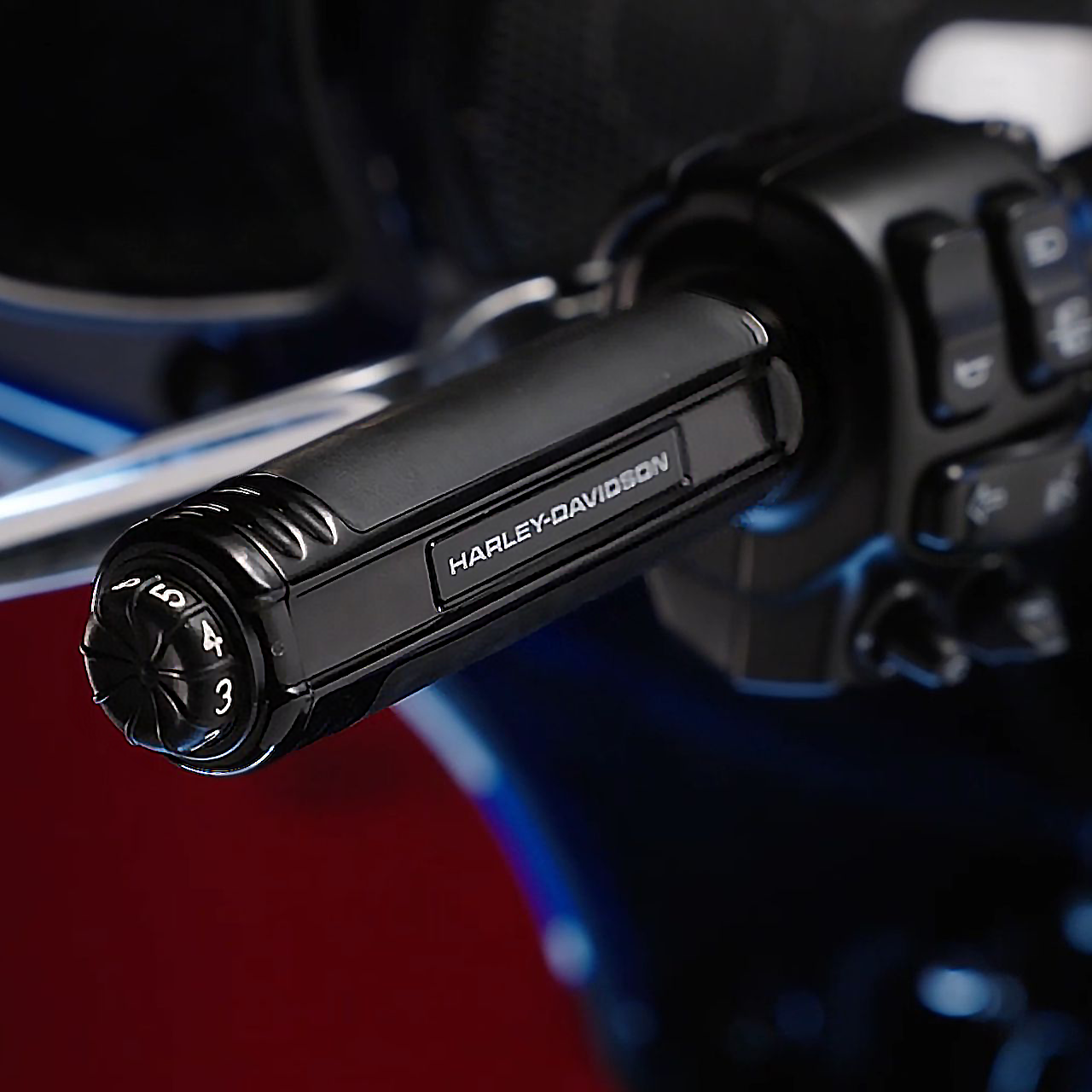 ハーレー純正□エンパイア ヒートグリップ フルブラック【FXDLS/16年