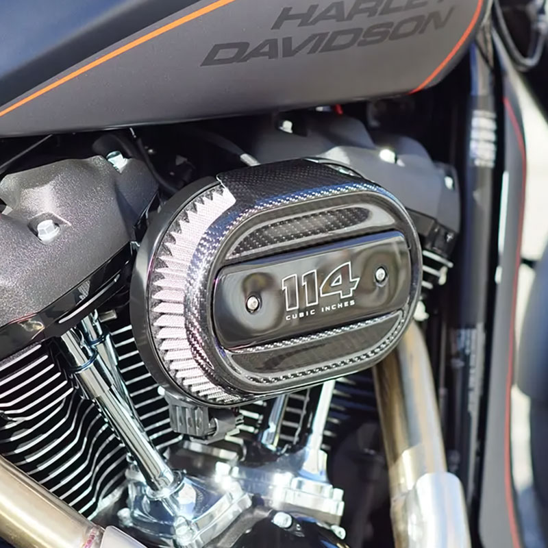 カスタムファクトリーノイズ□ エアクリーナーカバー カーボン 【M8