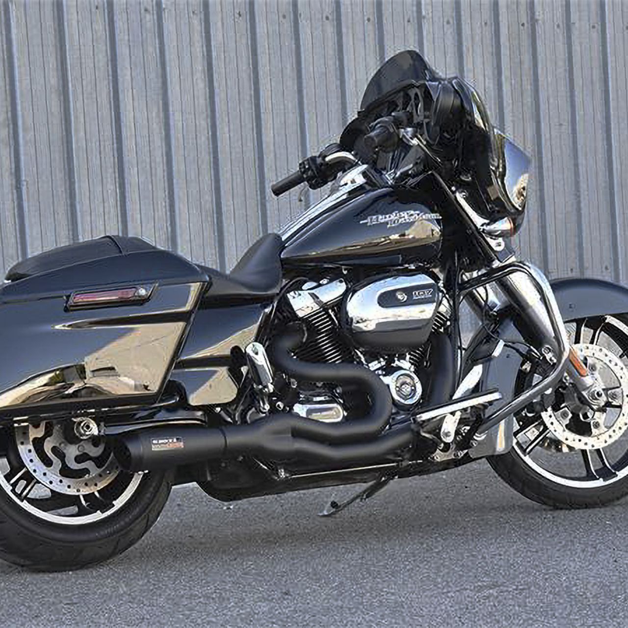 バッサニ□ ロードレイジ 2in1 フルエキゾーストマフラー （ミッド