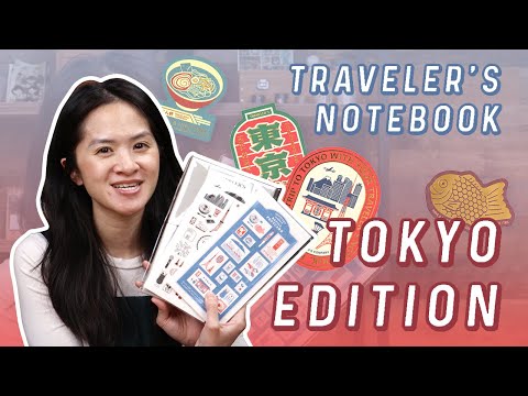 TRAVELER's Notebook Limited Edition - Regular Size - TOKYO Black