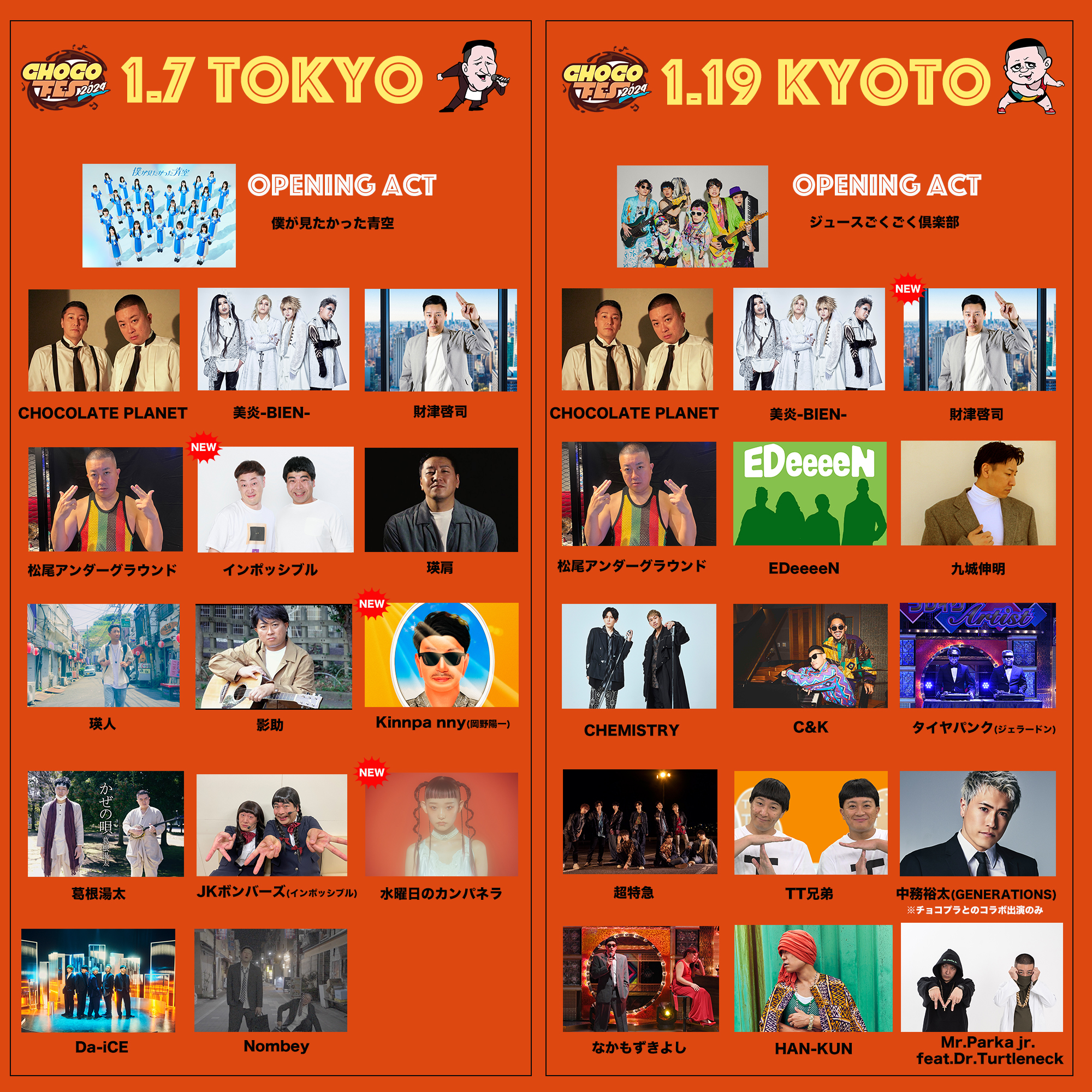 CHOCO FES 2024 | FANYチケット
