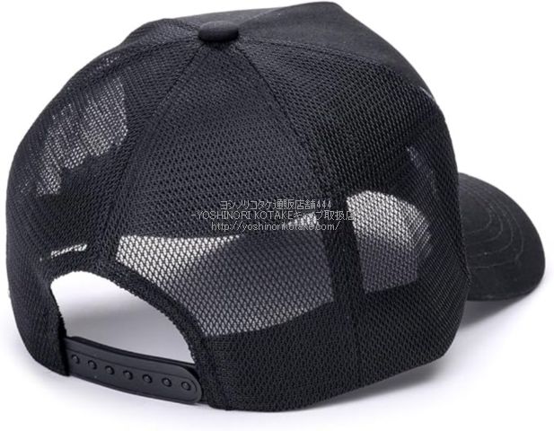 ヨシノリコタケ 帽子 スター3D刺繍 キャップ-黒-2025SS| ヨシノリ