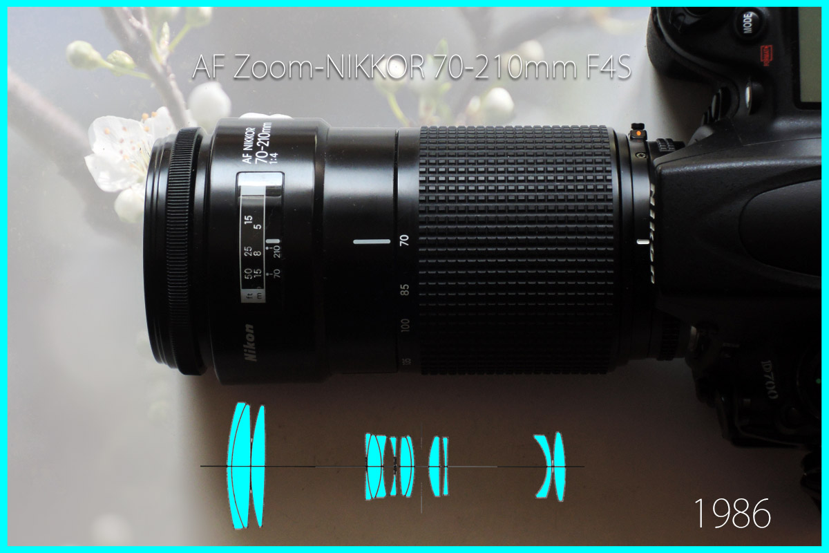 ニコン「AF Zoom-NIKKOR 70-210mm F4S」分解清掃・作例 | ヨッシーハイム