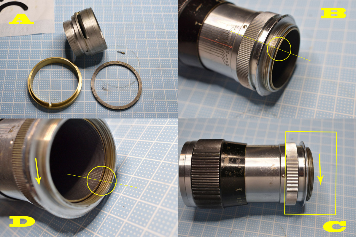 三協光機「Sankyo Koki KOMURA- 105mm f3.5」分解清掃・作例