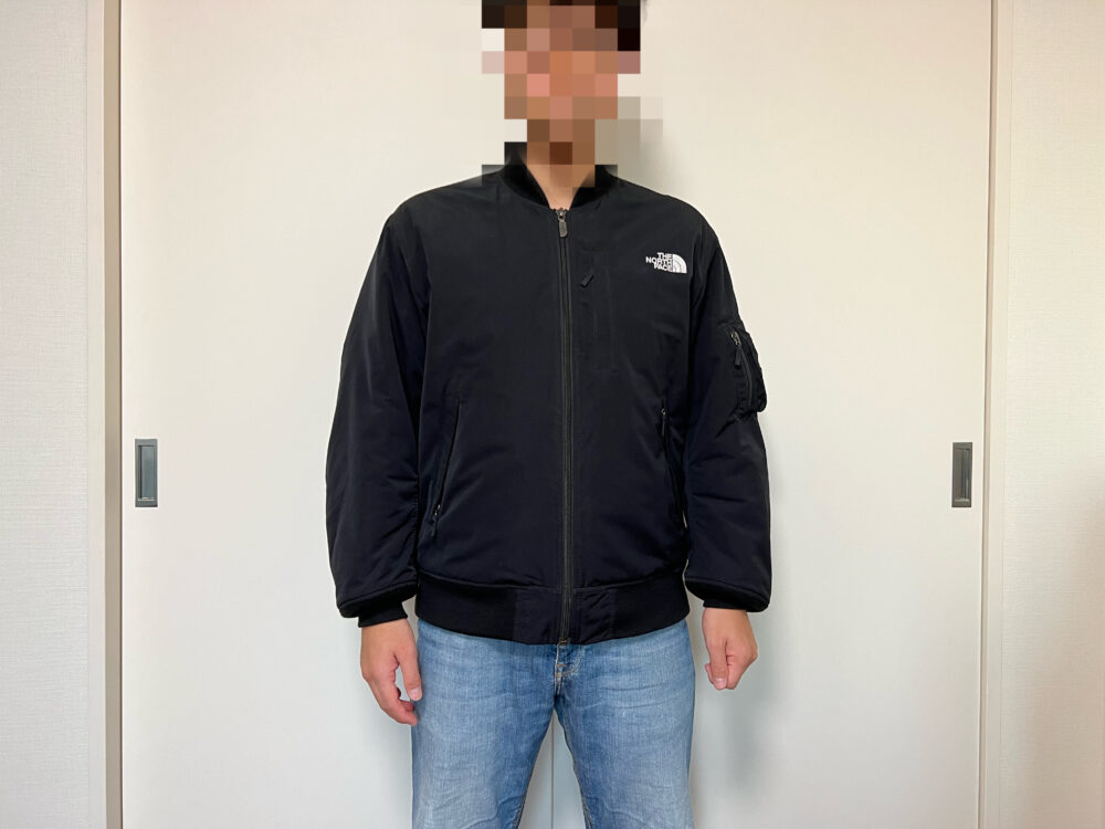 ノースフェイス『インサレーションボンバージャケット』の使用感や