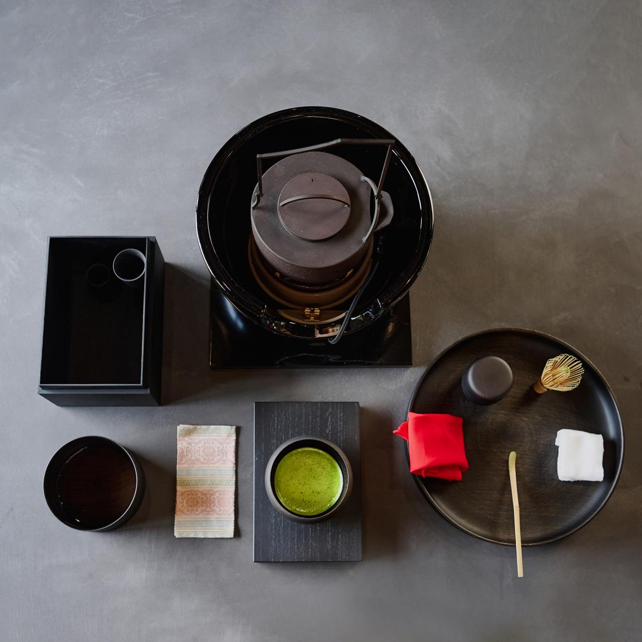 どこでも一服 すべて漆器の利休茶箱セット―chabako― | ゆうゆうtime