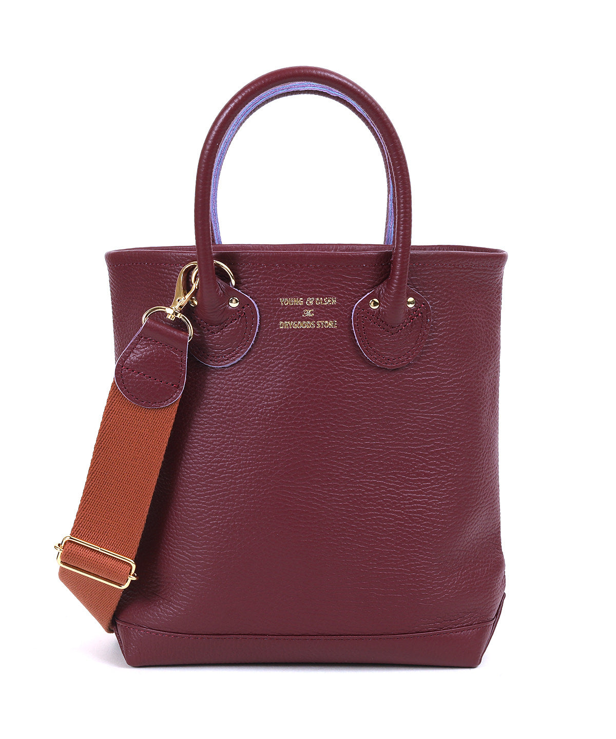 ヤングアンドオルセン エンボスド レザー ハバーサック S – YOUNG