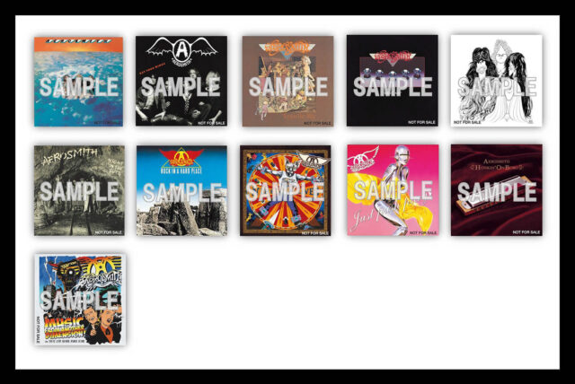 エアロスミス復刻アルバム・シリーズ第3弾、ジャケット缶バッジの