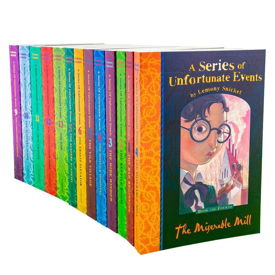 A Series of Unfortunate Events By Lemony Snicket 13 Books