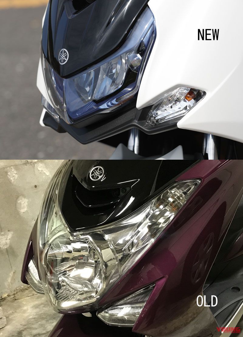 2018新型マジェスティSはフルLEDライト│WEBヤングマシン｜新車バイク